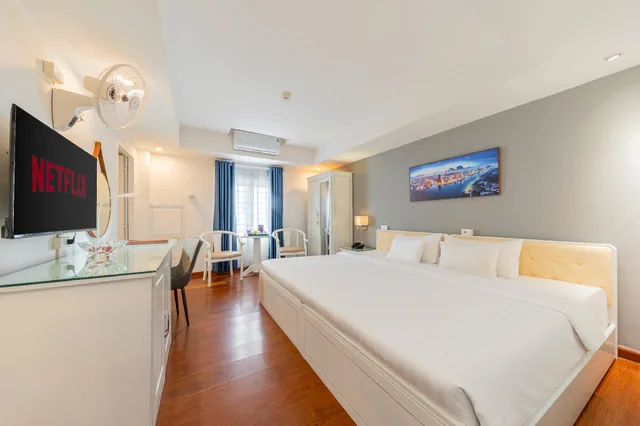 غرفة ديلوكس بسرير مزدوج، A25 Hotel - No. 137 Nguyen Du 1/1