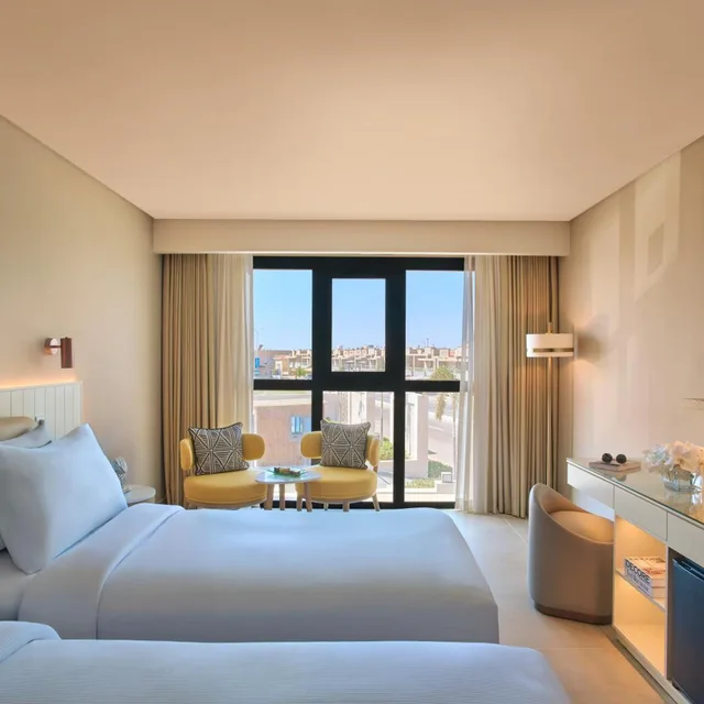 غرفة بسريرين منفصلين، Palma Bay Rotana Resort - New Alamein 1/13
