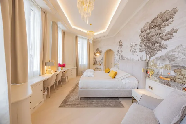 غرفة جونيور ثلاثية بسرير كوين، Hotel Belvedere 3/3