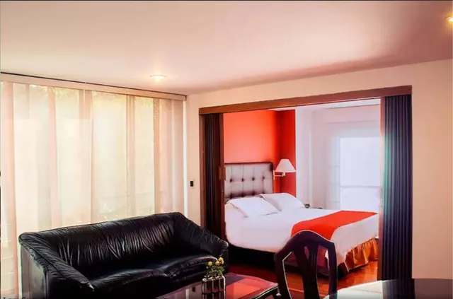 جناح بسرير مزدوج، Apartaestudios Los Andes 1/3
