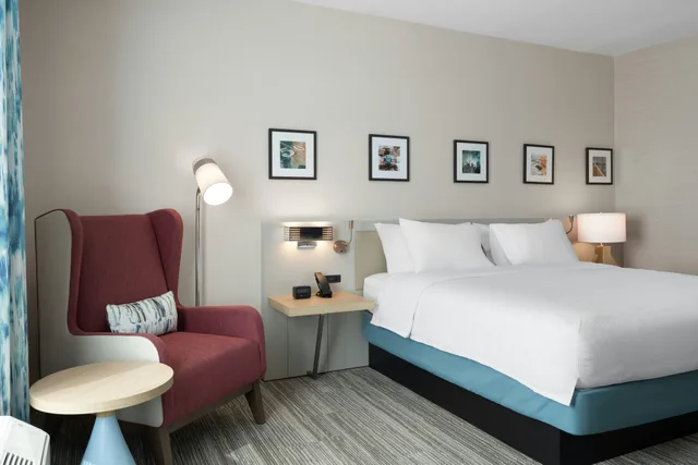جناح جونيور بسرير كينج، Hilton Garden Inn Austin Central 1/4
