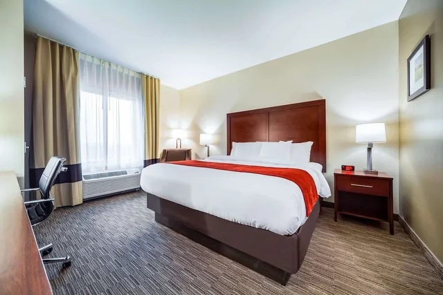 غرفة قياسية بسرير كينج، Comfort Inn and Suites North Platte I-80 4/9