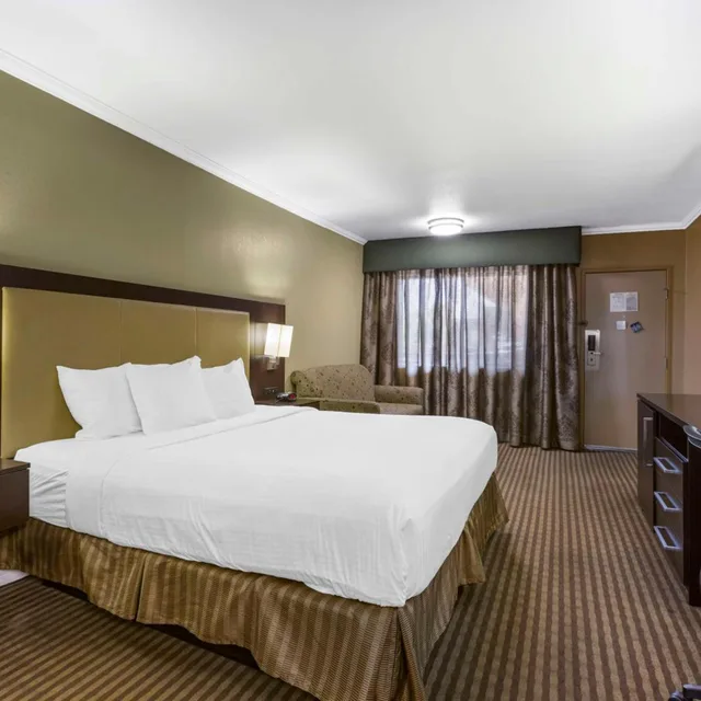جناح بسرير كينج مع أريكة بجاكوزي، Royal Sun Inn & Suites 2/4