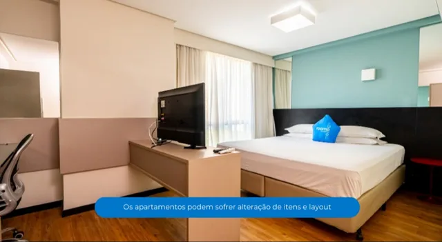 غرفة فاخرة بسرير كوين، Roomo Praia de Boa Viagem 4/5