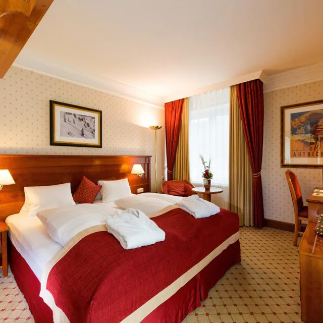 غرفة صغيرة مزدوجة، Hotel Salzburger Hof 2/9