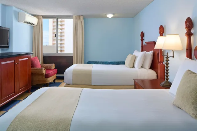 استوديو بسريرين منفصلين بمطبخ صغير، Ewa Hotel Waikiki 1/1