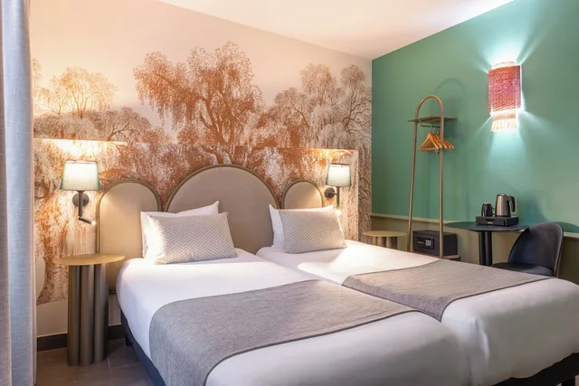 استوديو بسريرين منفصلين، Avalon Appart Hotel Paris Gare Du Nord 1/5