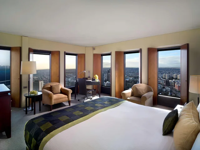 غرفة فاخرة بسرير مزدوج، Sofitel Melbourne On Collins 3/5