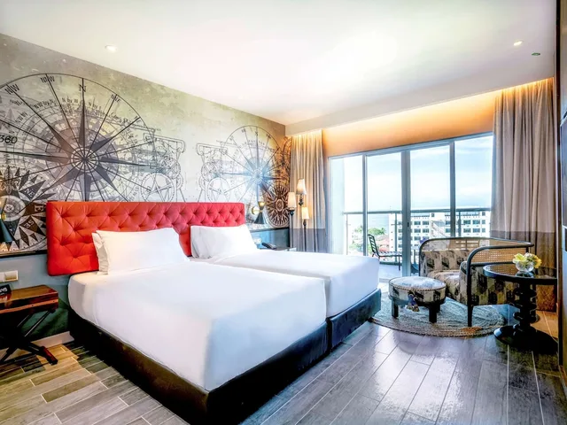 غرفة سوبيريور بسرير مزدوج بإطلالة على البحر، MERCURE LANGKAWI PANTAI CENANG 3/10