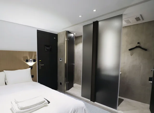 غرفة اقتصادية بسرير مزدوج، Slow Town Hotel 2/9