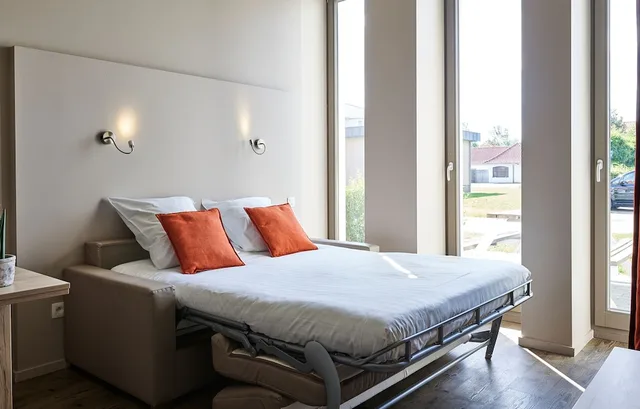 جناح عائلي بسرير بطابقين مع أريكة، Holiday Suites Westende 3/10