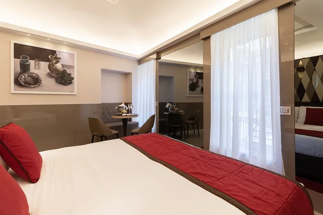 غرفة حصرية بسرير مزدوج أو سريرين منفصلين، Harry's Bar Trevi Hotel & Restaurant 3/8