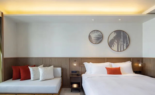 Deluxe, Twin Beds, Sea View, Pool Access، The Culture Samui 3/8