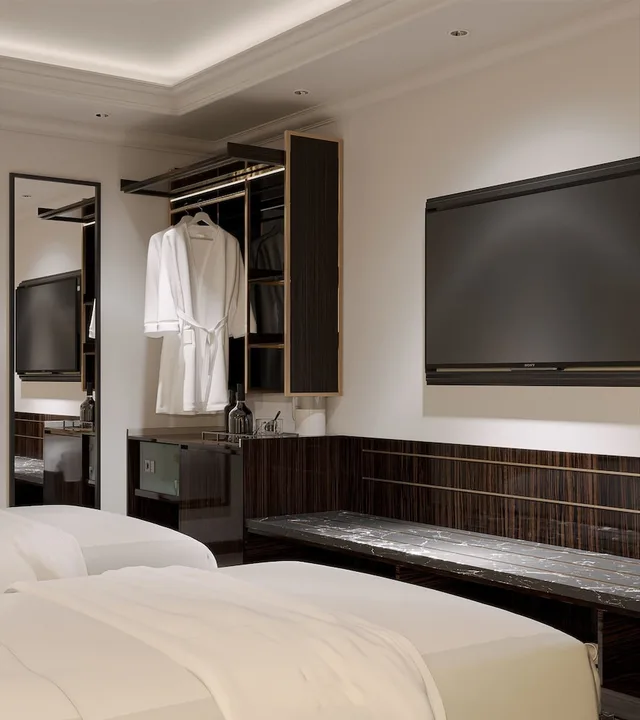 Deluxe, Twin Beds, No Window، Champton Hanoi Hotel 2/7