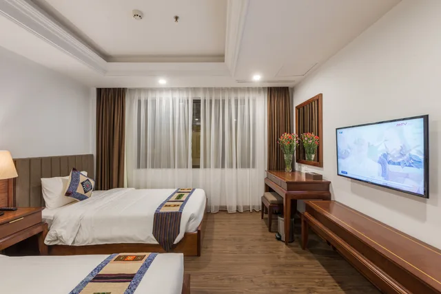غرفة سوبيريور بسرير مزدوج أو سريرين منفصلين، Bamboo Sapa Hotel 2/6
