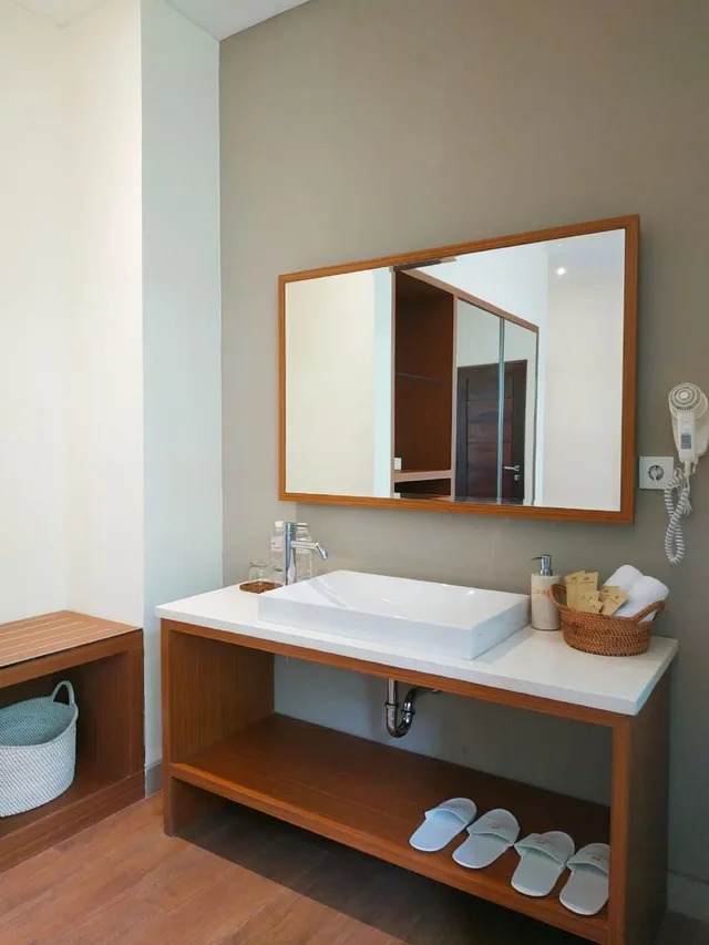 فيلا بسرير كينج بإطلالة على الحديقة بغرفة نوم واحدة بمسبح خاص، Annupuri Villas Bali 3/4