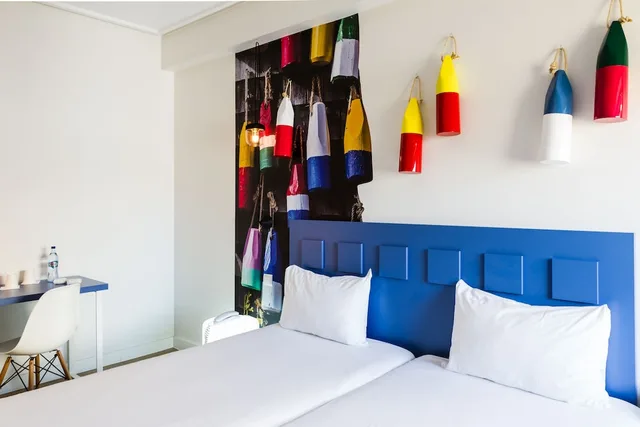 غرفة بسريرين منفصلين، ibis Styles Lisboa Centro Liberdade NE 10/10