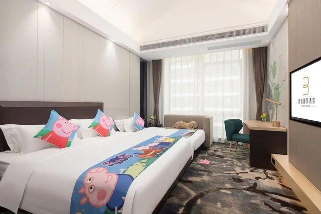 غرفة مريحة عائلية بسرير كوين وسرير فردي، Buddy Hotel 2/2