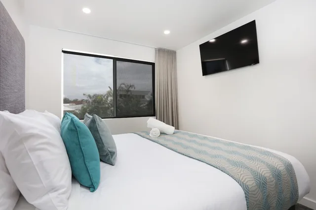 شقة بسرير كينج وسرير فردي بغرفة نوم واحدة، Southport Motel & Apartments 4/10