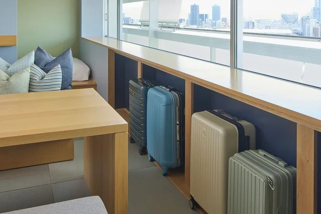جناح بأربعة أسرّة مع أريكة، OMO7 Osaka by Hoshino Resort 2/4