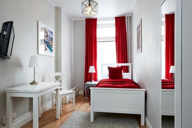 غرفة مفردة بحمام مشترك، Hotel Hornsgatan 7/15