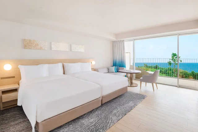 Guest Room, 2 Double Beds, Sofa, Pet Friendly, Balcony, IRAPH SUI, a Luxury Collection Hotel, Miyako Okinawa 1/2