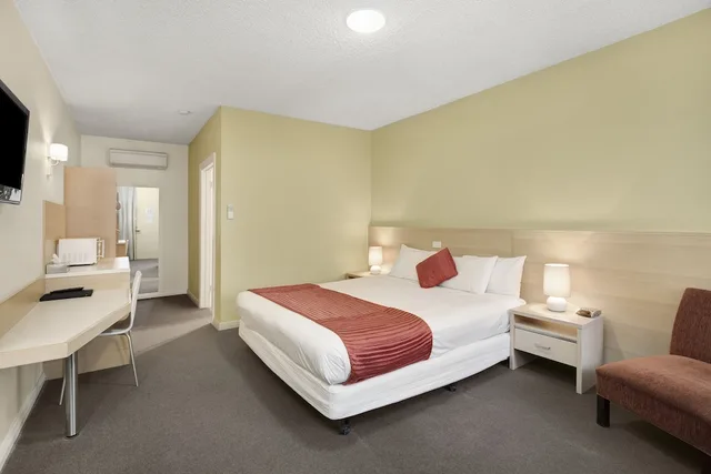 غرفة تنفيذية بسرير كينج، ADELAIDE ROAD MOTOR LODGE 2/3
