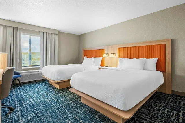 غرفة بسريرين كوين لذوي الإعاقة، Fairfield Inn Suites By Marriott Gadsden 1/10