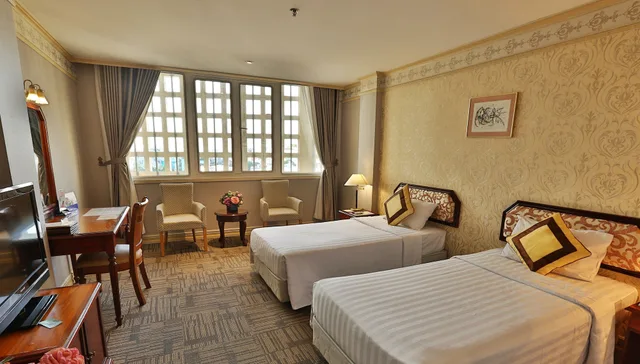 غرفة ديلوكس بسرير كوين، Lotus Saigon Hotel 7/10
