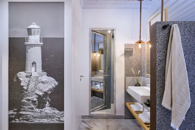 جناح بسرير مزدوج بإطلالة على البحر بمسبح خاص، Summer Senses Luxury Resort 4/5