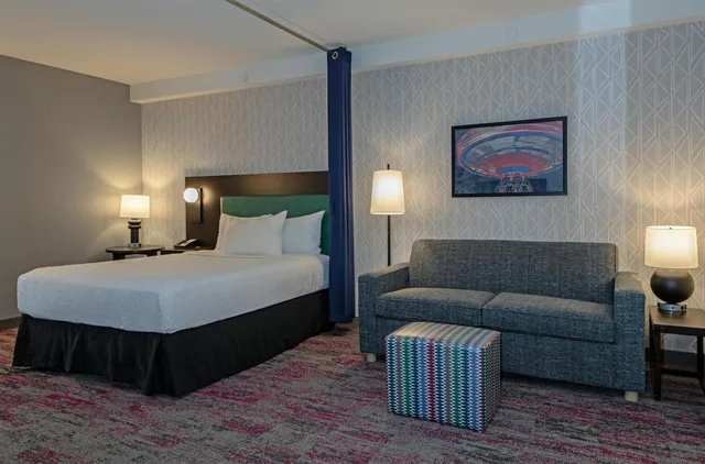 استوديو بسرير كوين مع أريكة، Home2 Suites By Hilton West Edmonton Alberta Canada 9/10