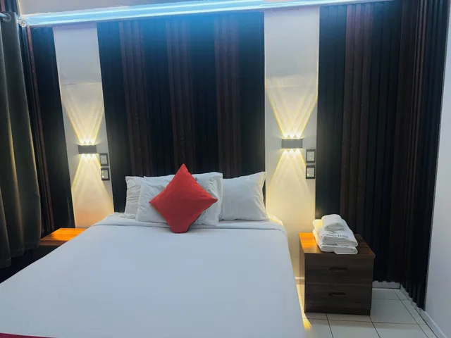 غرفة قياسية بسرير كوين، Moatoga Hotel 9/10