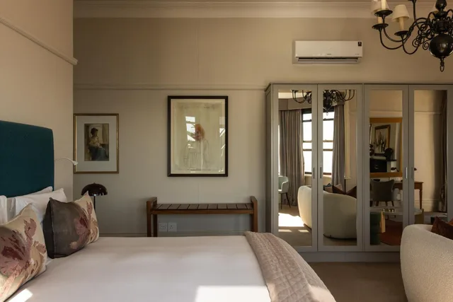 غرفة ديلوكس بسرير مزدوج بإطلالة على البحر بشرفة، Ellerman House 10/10