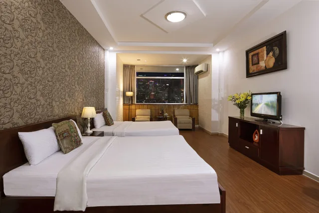 Family, Quadruple, 2 Queen Beds, City View, Vilion Central Hotel 1/5