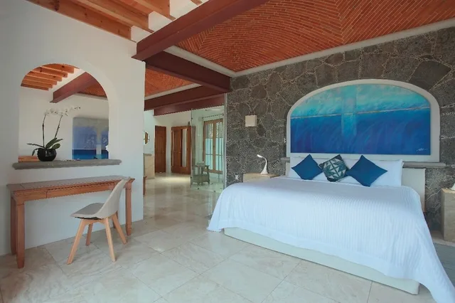 Presidential, Master, Azul, Suite, King Bed, Mountain View, Terrace، Posada Del Tepozteco Hotel 1/2