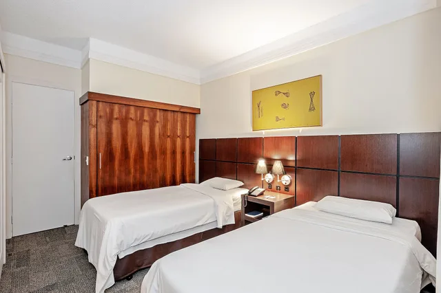غرفة سوبيريور ثلاثية بسريرين منفصلين مع أريكة، Slaviero Hotel Curitiba Shopping 3/9