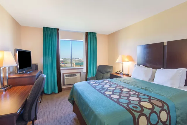 غرفة بسرير كوين، Super 8 by Wyndham Danville 3/4