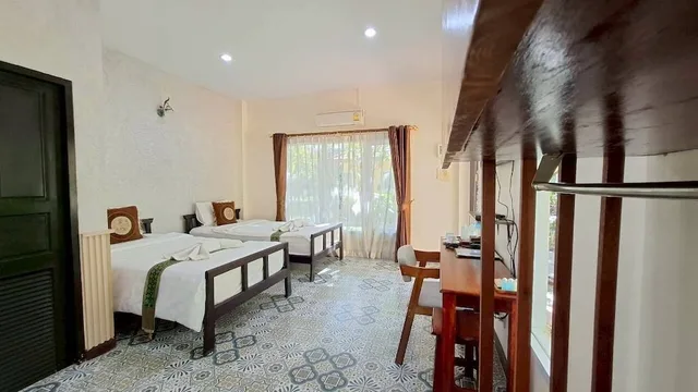 بنغل بسريرين منفصلين، Park Pool Resort 5/7