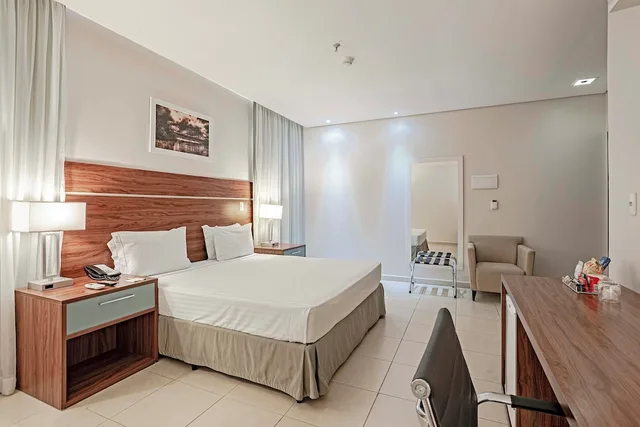 غرفة سوبيريور بسرير مزدوج، Slaviero Hotel Porto Velho 3/5