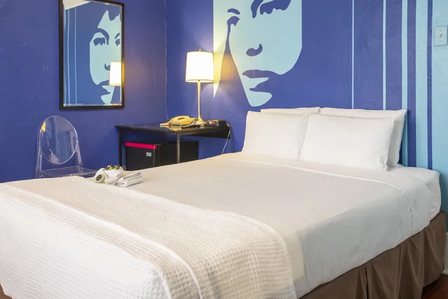 غرفة قياسية بسرير كوين، Hotel Des Arts 1/10