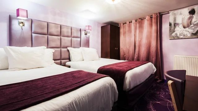 غرفة ثلاثية بسرير مزدوج وسرير فردي، HOTEL D ALSACE 4/9