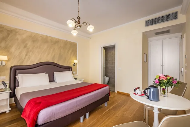 غرفة قياسية بسرير كوين بإطلالة على الحديقة، Hotel la Scaletta 8/10