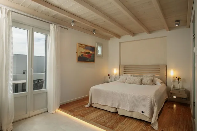 غرفة قياسية بإطلالة على البحر، Iria Beach art hotel 1/4