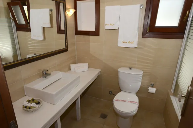 غرفة سوبيريور بسرير مزدوج بإطلالة على البحر بغرفة نوم واحدة، Clara Hotel 4/4