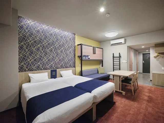 غرفة سوبيريور عائلية بسريرين منفصلين وسرير بطابقين، MONday Apart Nihonbashi Ningyocho 2/10