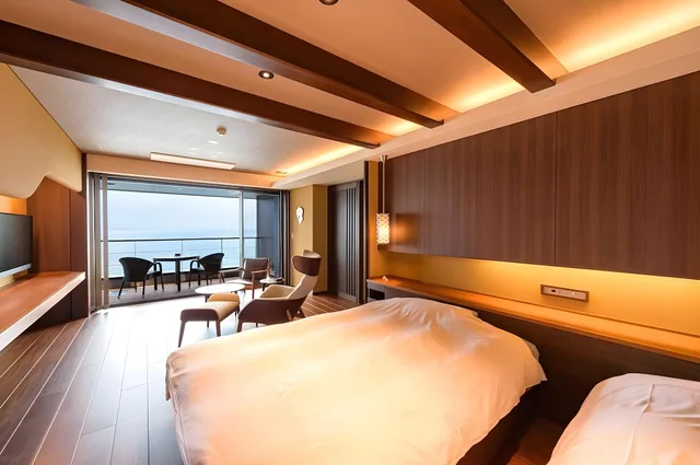 غرفة غربية كلوب مع دخول صالة النادي، Amane Resort Gahama 1/1