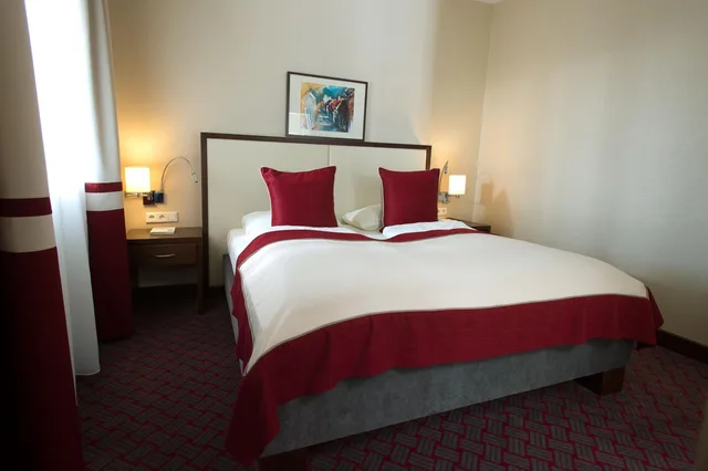 Deluxe, Double Bed, Lake Side, Balcony، Seehotel Rust 2/4