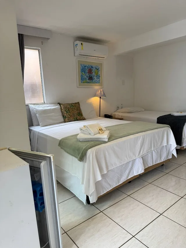 غرفة سوبيريور رباعية بسرير مزدوج وسريرين منفصلين، Pousada Casacolina 3/10