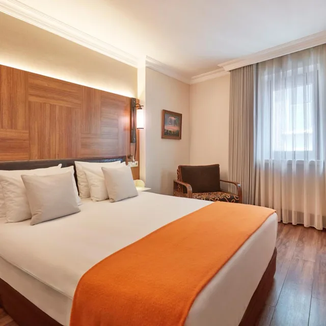 غرفة قياسية بسرير مزدوج، Konak Hotel Taksim 4/10