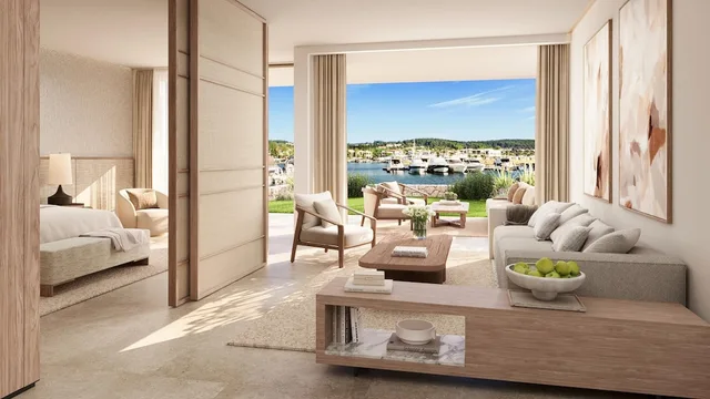 1 Bedroom, Garden, Private, Residence, Double Bed, Marina Front, Sofa, Sani Asterias 2/6